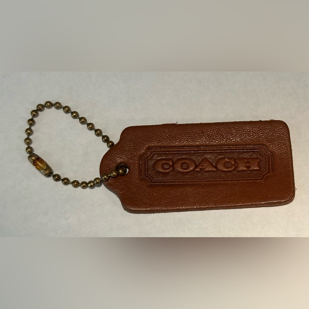 Coach Tag - British Tan Circa 1997